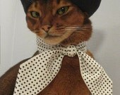 Black Felt Beret