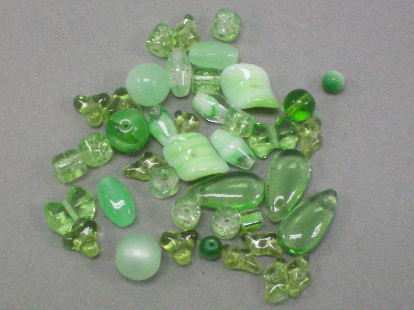 Lime Green Glass Mix