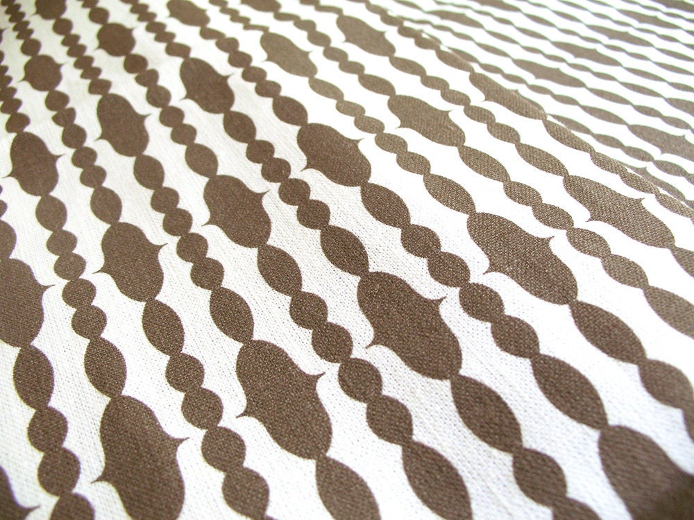 Raindrops - Chocolate - Organic Cotton