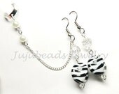Zebra Stripes Ear Cuff