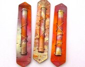 Copper Mezuzah - Judaica  - Copper - 4"