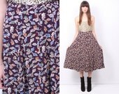 Autumn Leaves Midi Skirt