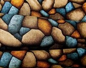 Kona Bay Quartet of Nature Teal Stones