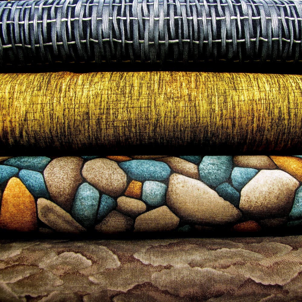 Kona Bay Quartet of Nature Fabric Bundle