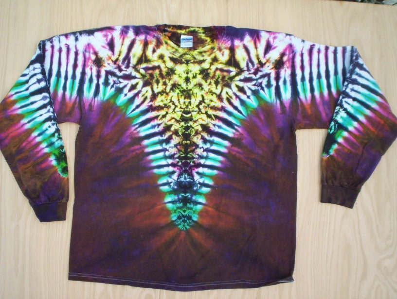 5X Tie Dye Long Sleeve Plus Size