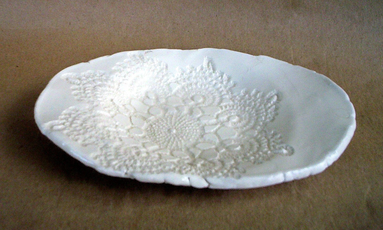 Ceramic White Lace Bowl