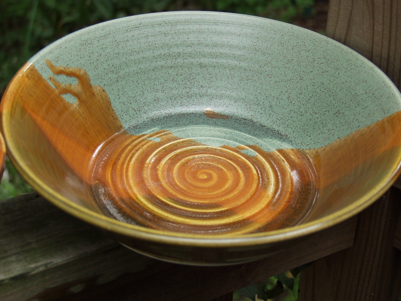 Large Swirl Serving Salad Bowl-Tuscany Collection