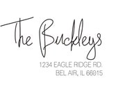 Custom Rubber Stamp - Return address rubber stamp self inking