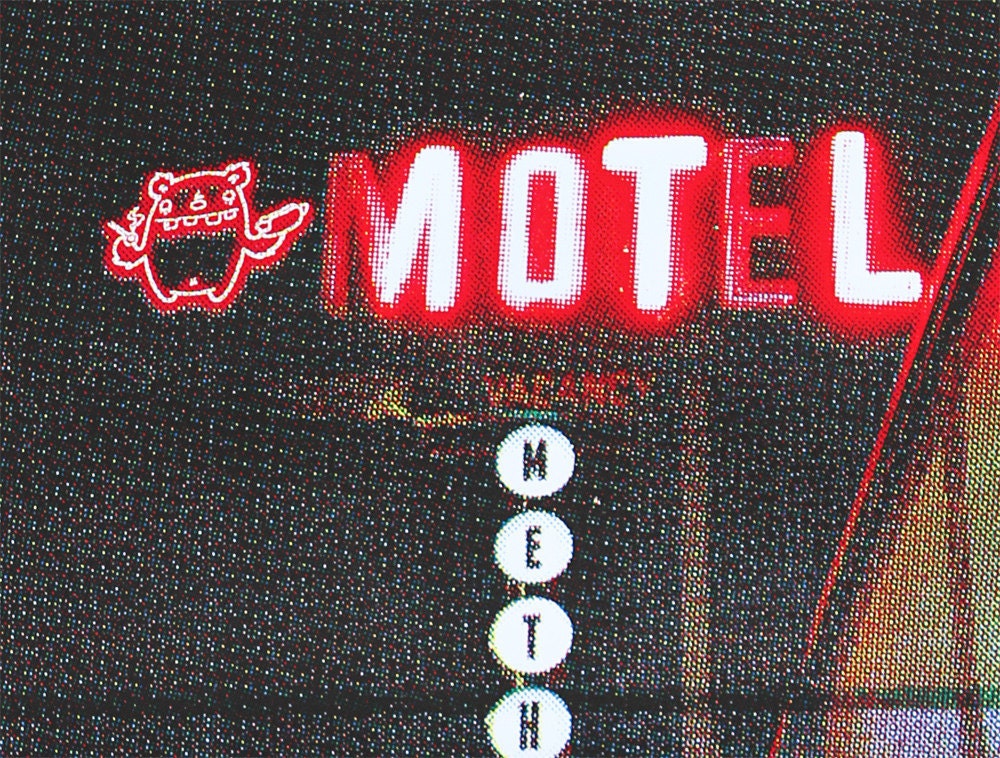 Meth Motel Art Print
