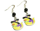 Witch Rubber Ducky Earrings