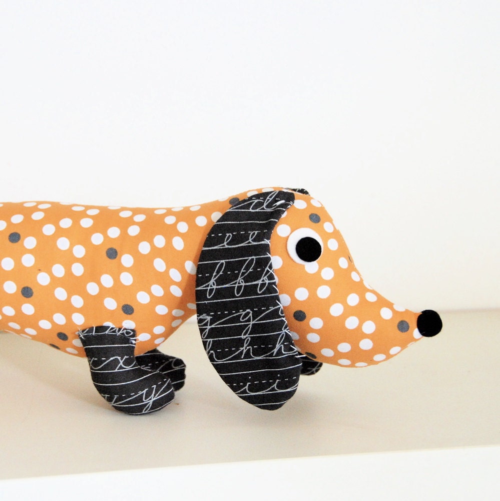 Wiener Dog Plush Dachshund Toy MARCEL