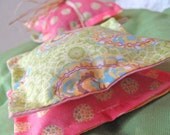 Just Lavender Sachets in Moda Dots - Set of 2 - Scent Your Home or Laundry - Eco-Friendly Dryer Sheets