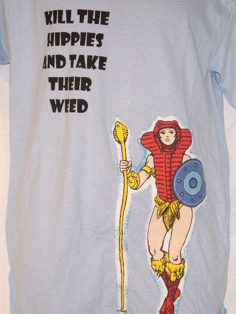 Kill The Hippies And Take Their Weed tee shirt
