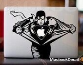 Superman Vinyl Decal sticker for MackBook 11'' 13'' 15'' 17'' or Ipad