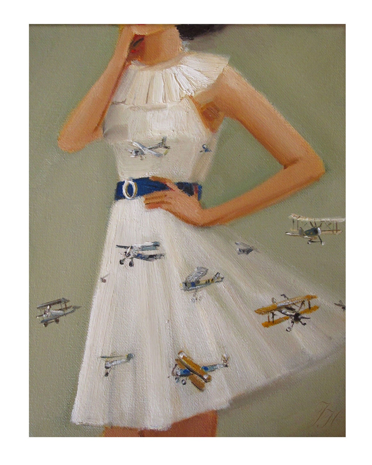 Fly The Friendly Skies Dress- Limited Edition Print