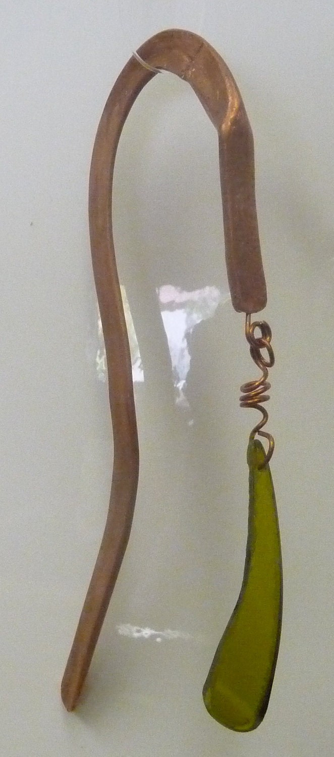Bookmark, Recycled Copper Crazy Wine