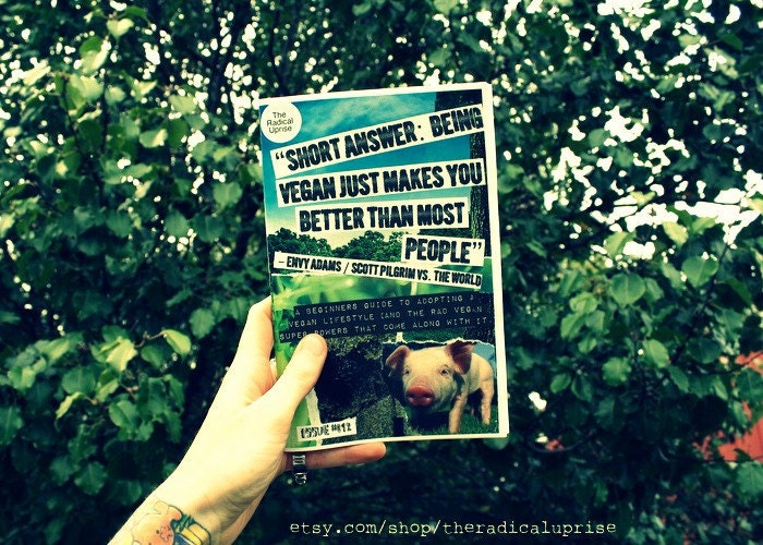 The Radical Uprise Zine 012 : Guide on Going Vegan