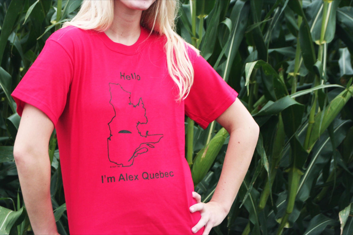 Hello, I'm Alex Quebec shirt