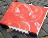 Red and Silver Spiral Softbound Journal