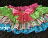 Sassy Pantys Ruffle Diaper Cover Panty Candy Shop 10 Hot Pink Green Robins Egg Blue