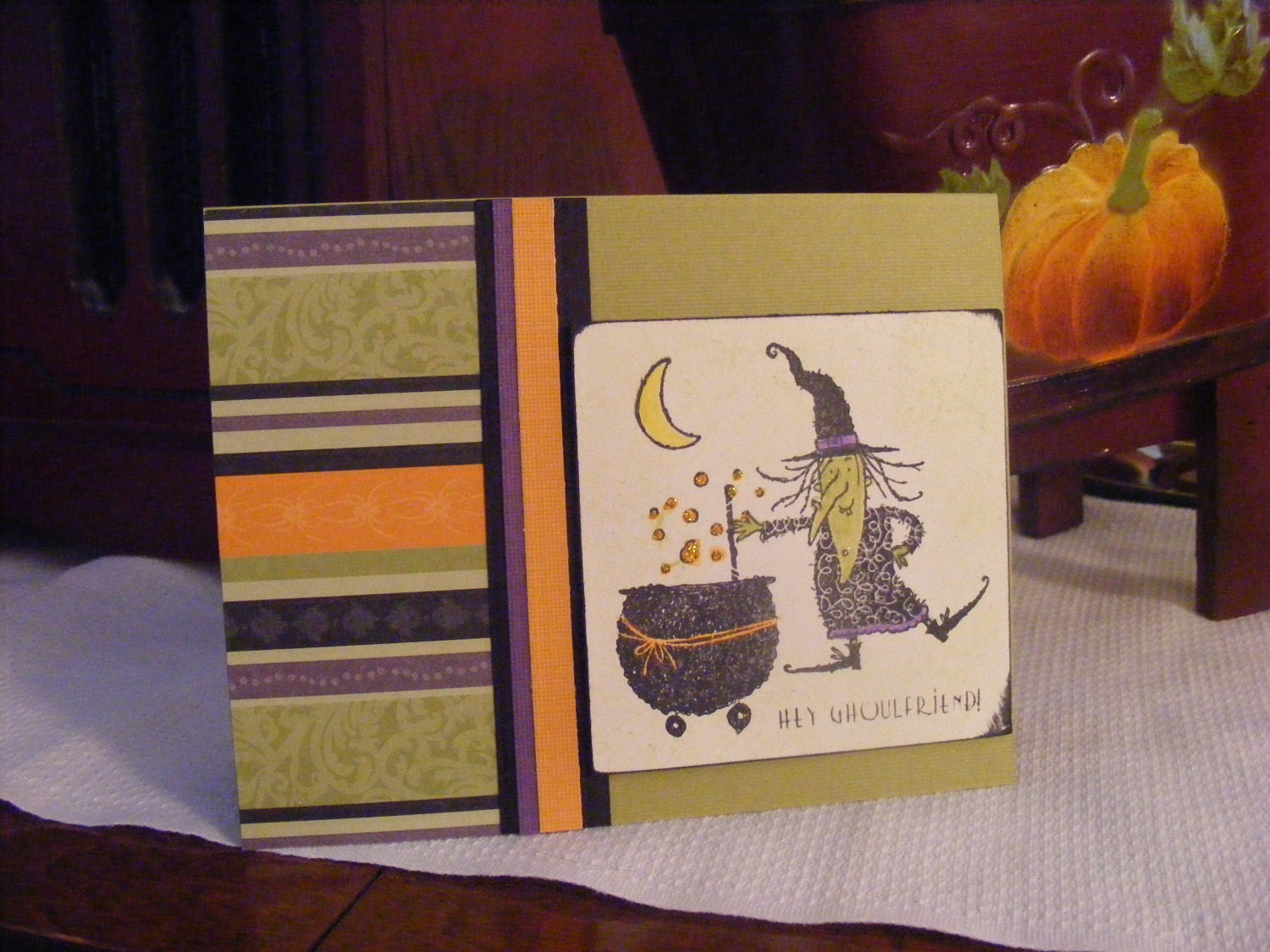 Witchy Halloween Card