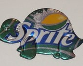 Turtle - Green Lemon Lime Cola Soda Can Magnet