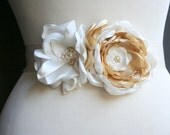 Bridal Sash, Wedding Belt, Satin Ribbon Sash, Bridal Belt, Ivory, Wheat, Bridal Accessories