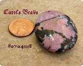 Rhodonite Oval Pendant