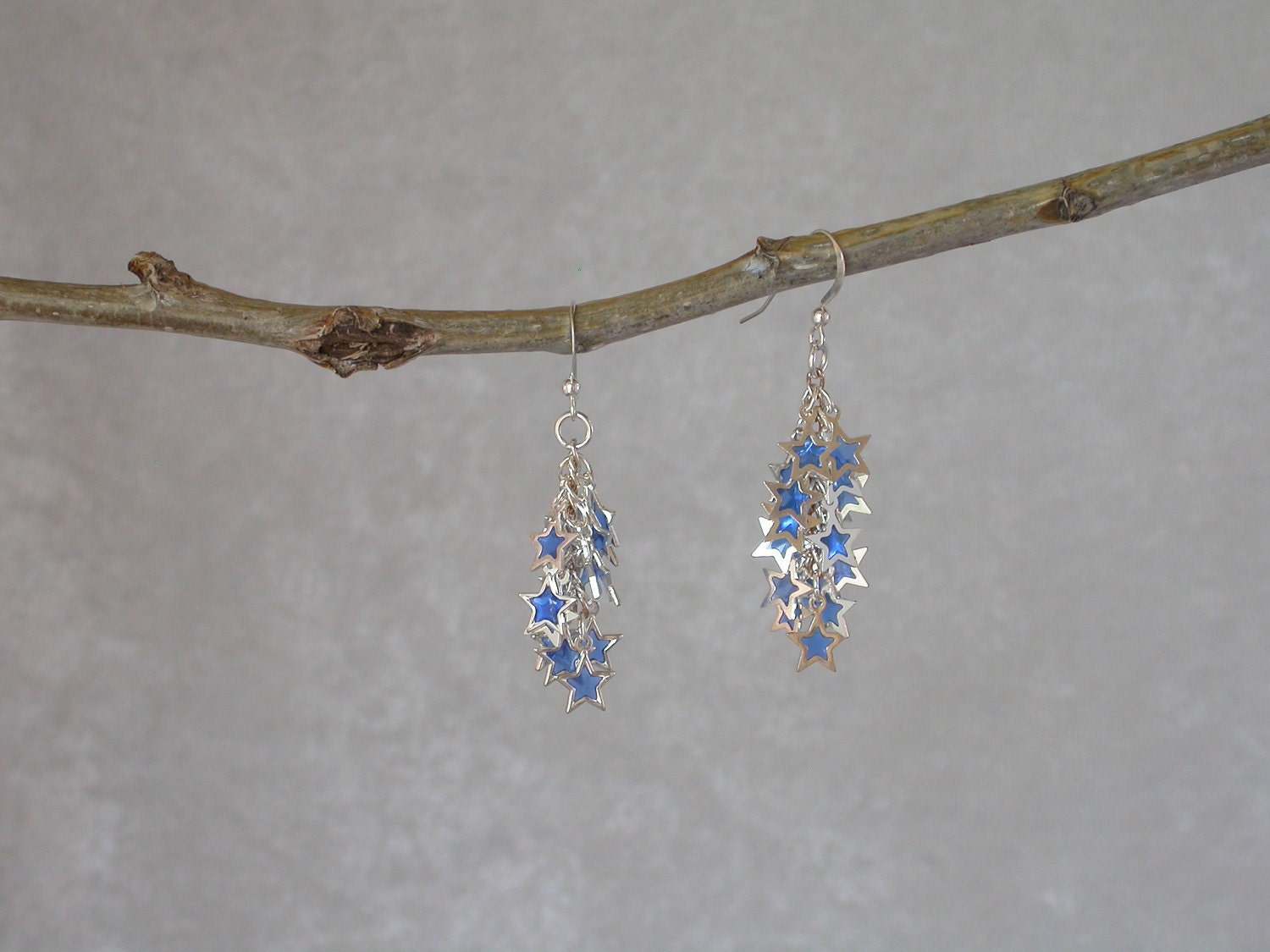 Star Dangle Earrings