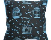 Our Adventure Cushion Cover (Blue/Grey)