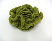 Handmade crochet Ruffle scarf
