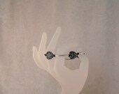 Silver and Snowflake Obsidian