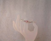 Pink and White Bracelet