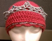 Princess Tiara Hat for baby, toddler or child. Made to order for your princess :)