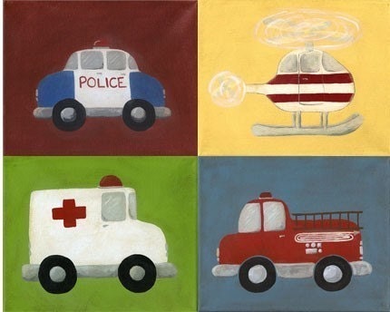 Rescue Series - Set of four 8x10 PRINTS