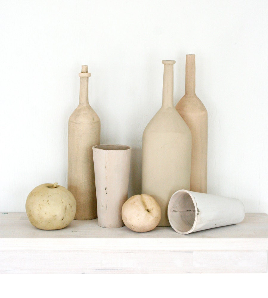 Ceramic still life for your mantle