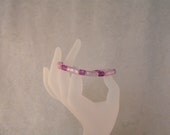 Frosted Pink Bracelet