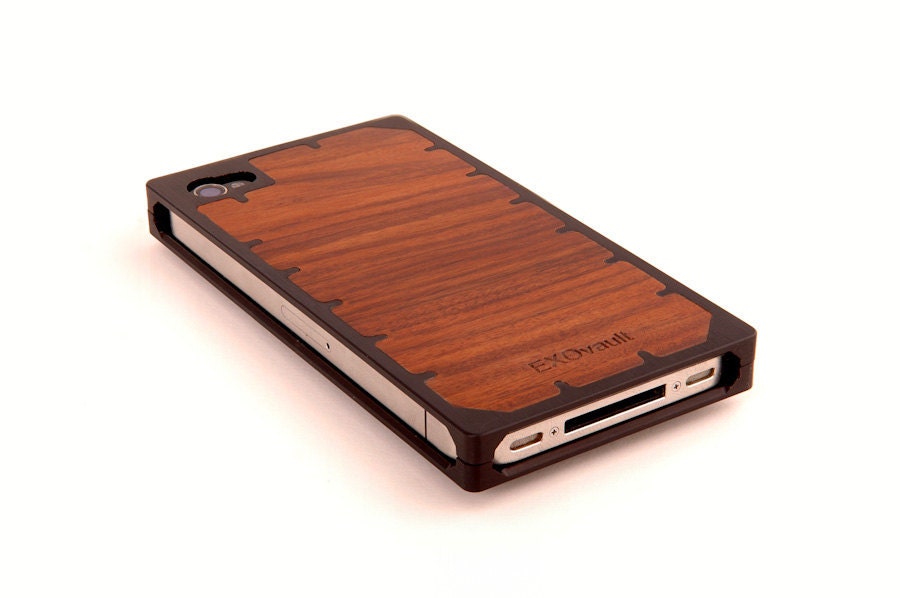 The Black EXO10 with Pau Ferro Wood iPhone 4S Case