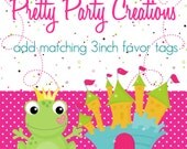 MADE to MATCH any theme - add 3inch favour circles to your order