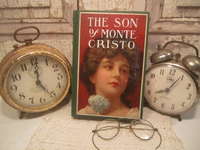 Antique Book - The Son of Monte Cristo - Early 1900's - Sequel