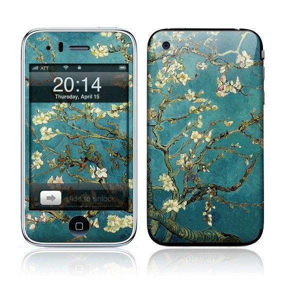 Apple iPhone 3G / 3GS Decal Skin - Van Gogh Blossoming Almond Tree