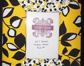 Lemon Tree 5x7 Covered Picture Frame (Ready to Ship)