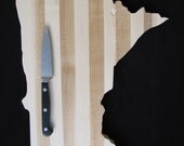 Minnesota Cutting Board State Shaped Cutting Board