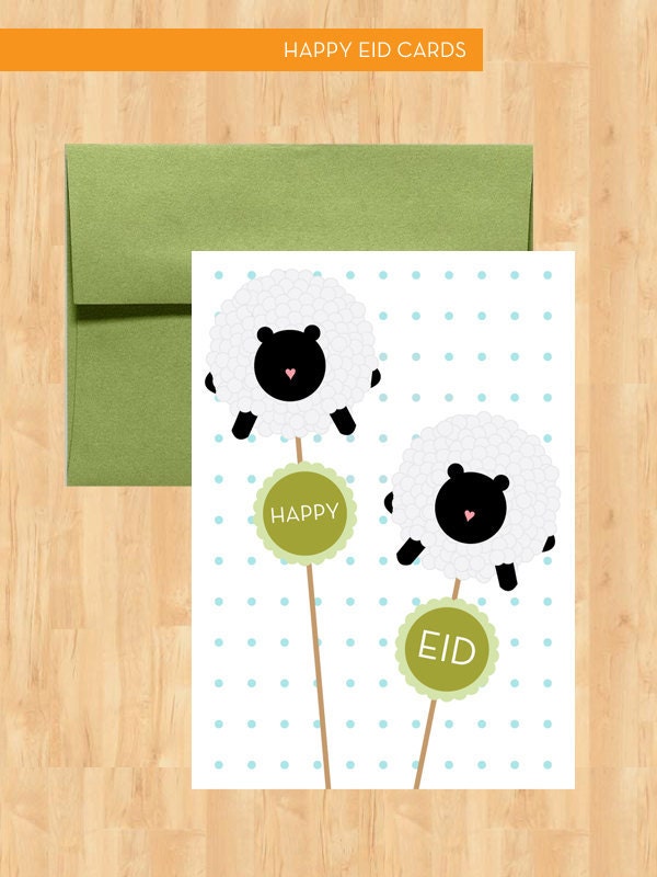 NEW - Happy Eid Cards - Set of Six