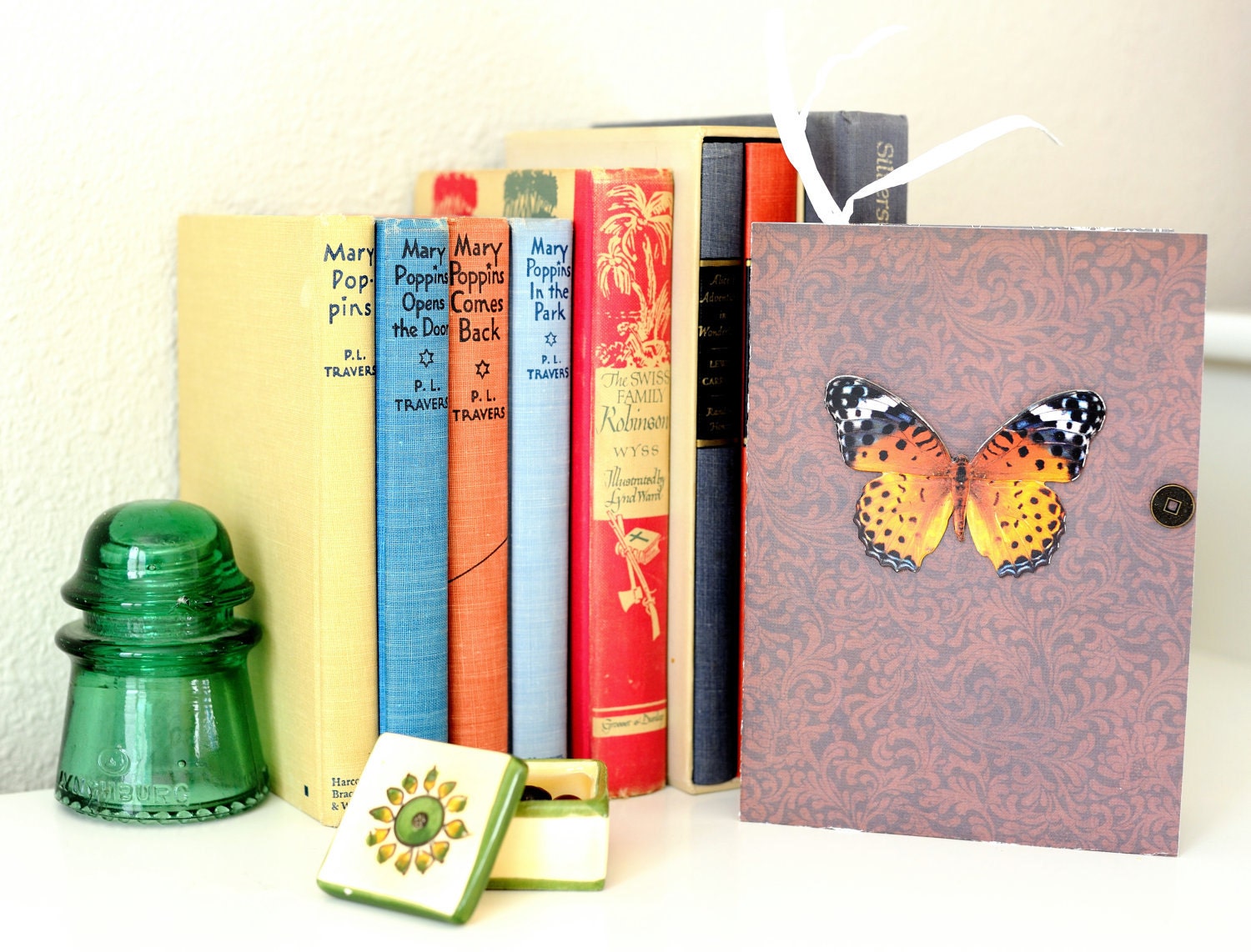 Butterflies with Love - Gift Card with 4 Matching Bookmarks