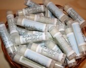 Personalized Label Shea Butter Lip Balms