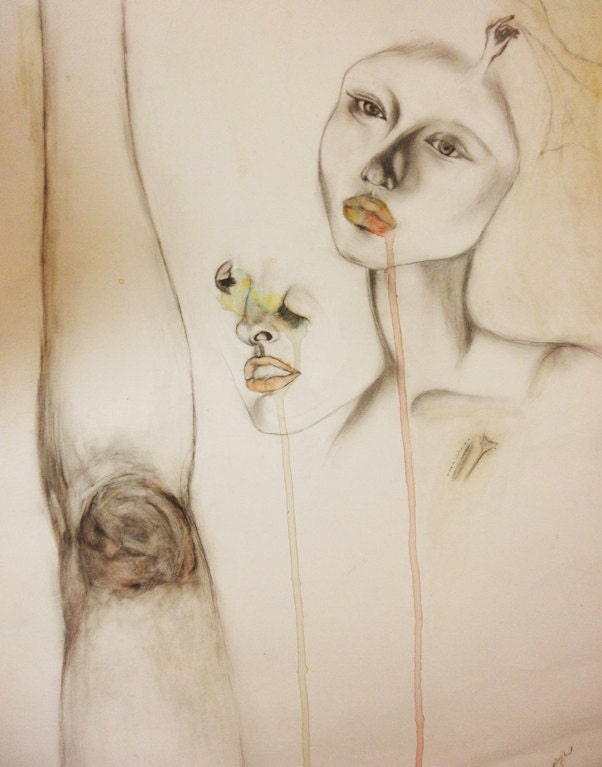 RainbowRain, An 8" x 10" Print By: Allison Harvard
