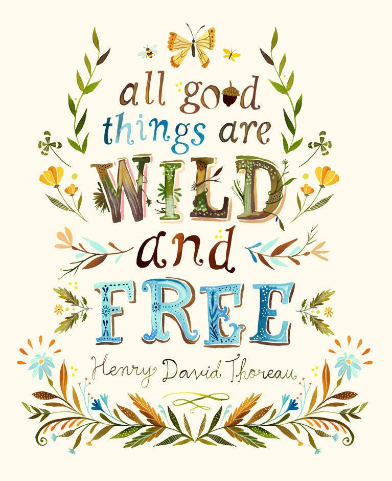 Wild & Free 8x10 print - thewheatfield Wild & Free 8x10 print - thewheatfield