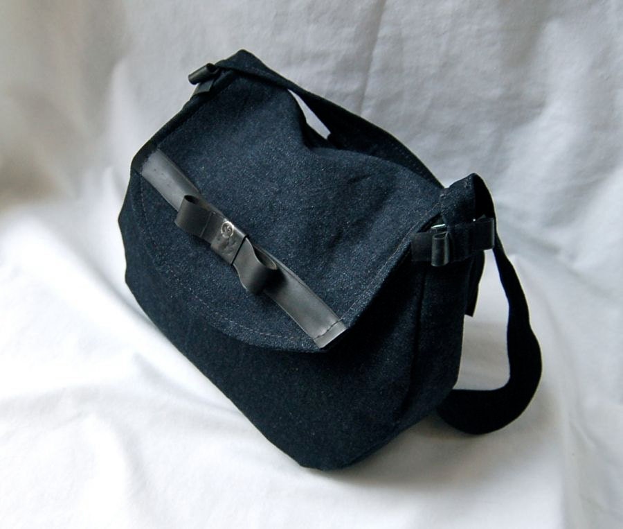 Farwell Denim and Bows Purse