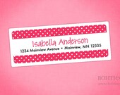 Return Address Labels - Polka Dotty